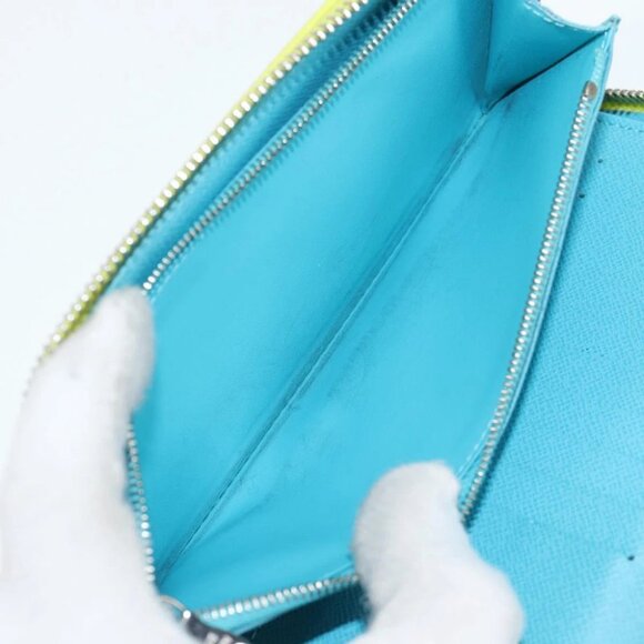 LOUIS VUITTON Playground Zippy Wallet Vertical Wallet Yellow - Picture 13 of 15